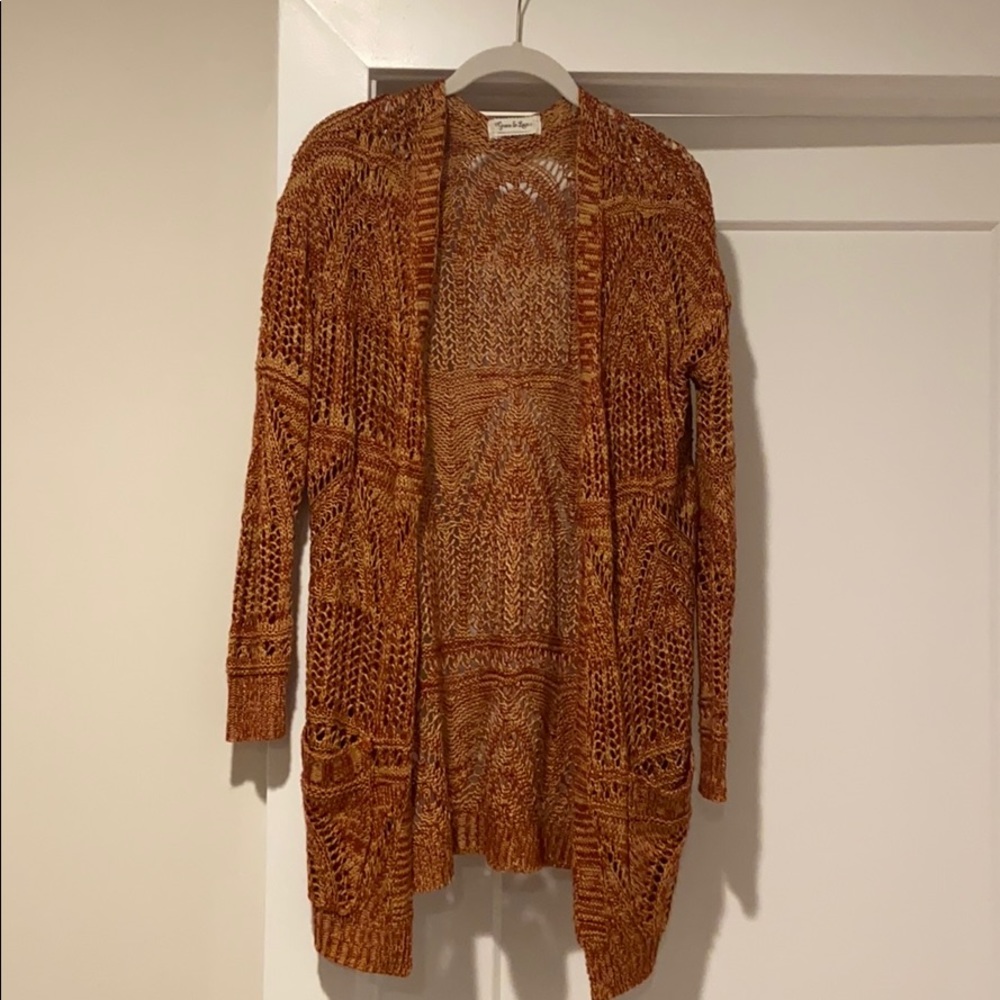 Grace and lace oversize vintage cardigan